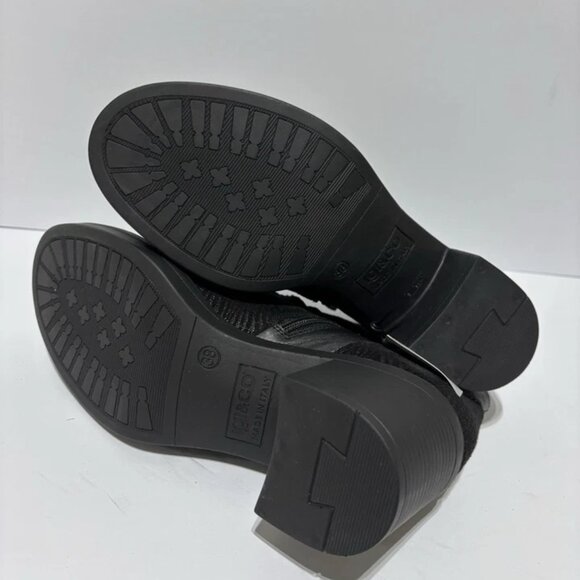 Igi & Co Women’s Black Zip Ankle Booties, Size US 7M, EUR 38 - Picture 5 of 5